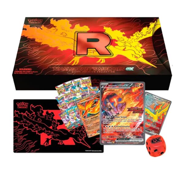 (UPC) Team Rocket’s Moltres ex Ultra Premium Collection - Ingles - Image 2