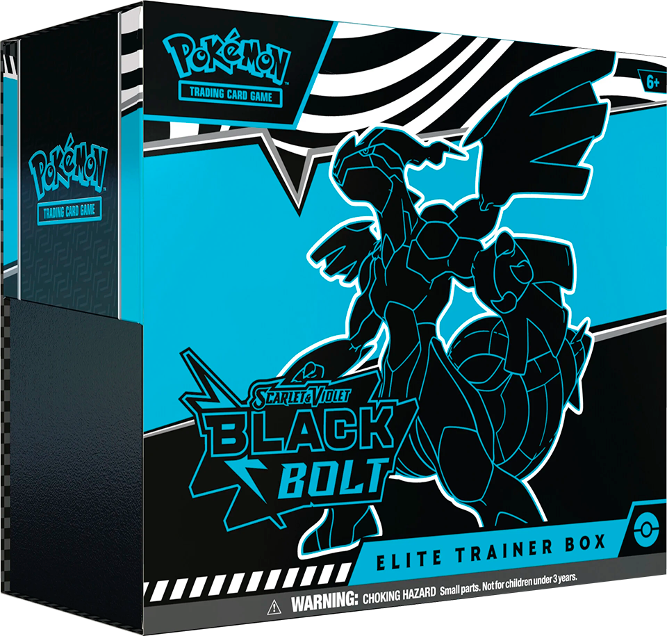 (ETB) Elite Trainer Box Black Bolt – Ingles